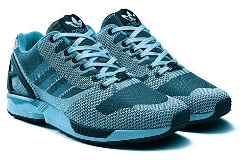 阿迪达斯 ZX Flux 蓝橙|adidas ZX Flux .